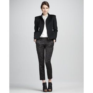 Theysken’s Theory Padgette Foldy Slim Pants Ankle Crop